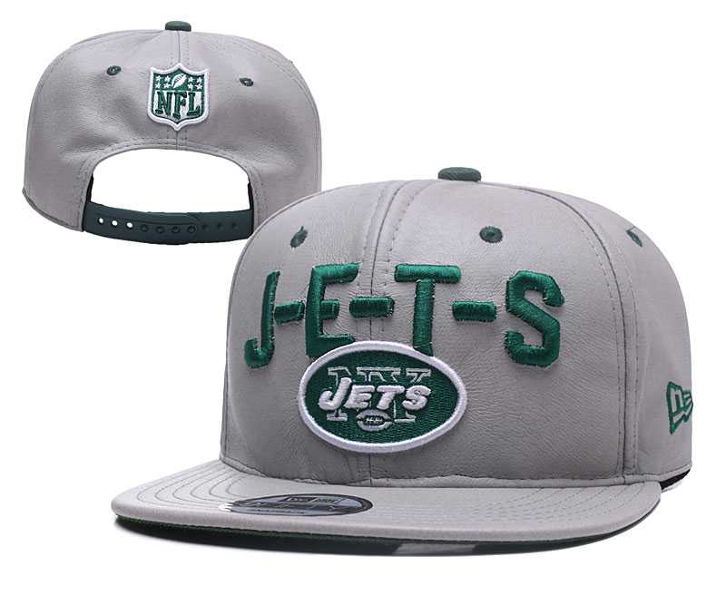 New York Jets Team Logo Adjustable Hat YD (1)